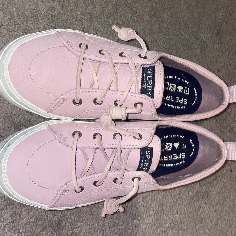 Sperry perrywinkle/light purple pink Lace-Up Sneakers